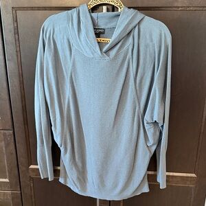 Cynthia Rowley Light Blue Cowl Neck Sweater